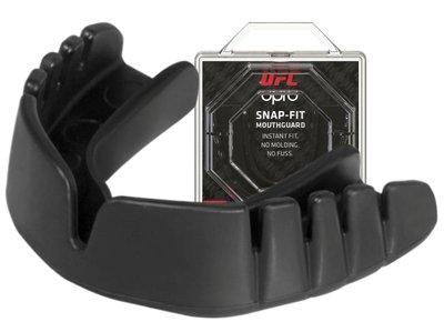 Капа боксерська OPRO Junior Snap-Fit UFC Hologram Black (art.002263001) 1364935143 фото