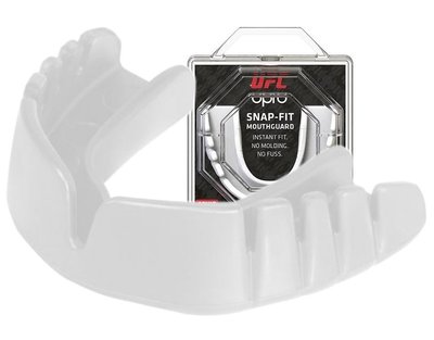Капа боксерська OPRO Junior Snap-Fit UFC Hologram White (art.002263002) 1364935144 фото
