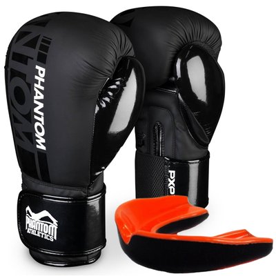 Боксерські рукавиці Phantom APEX Speed Black 14 унцій (капа в подарунок) 1882102359 фото