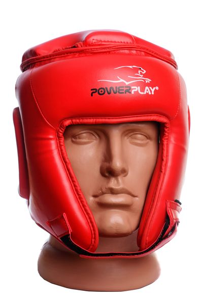 Боксерський шолом турнірний PowerPlay 3045 Червоний S 773314625 фото