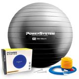 М'яч для фітнесу (фітбол) Power System PS-4013 Ø75 cm PRO Gymball Black 1413481599 фото