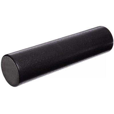 Масажний ролик (роллер) гладкий U-POWEX EPP foam roller (90*15cm) Black 1969725225 фото