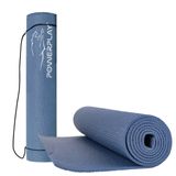 Килимок для йоги та фітнесу PowerPlay 4010 PVC Yoga Mat Темно-синій (173x61x0.6) 1466358776 фото